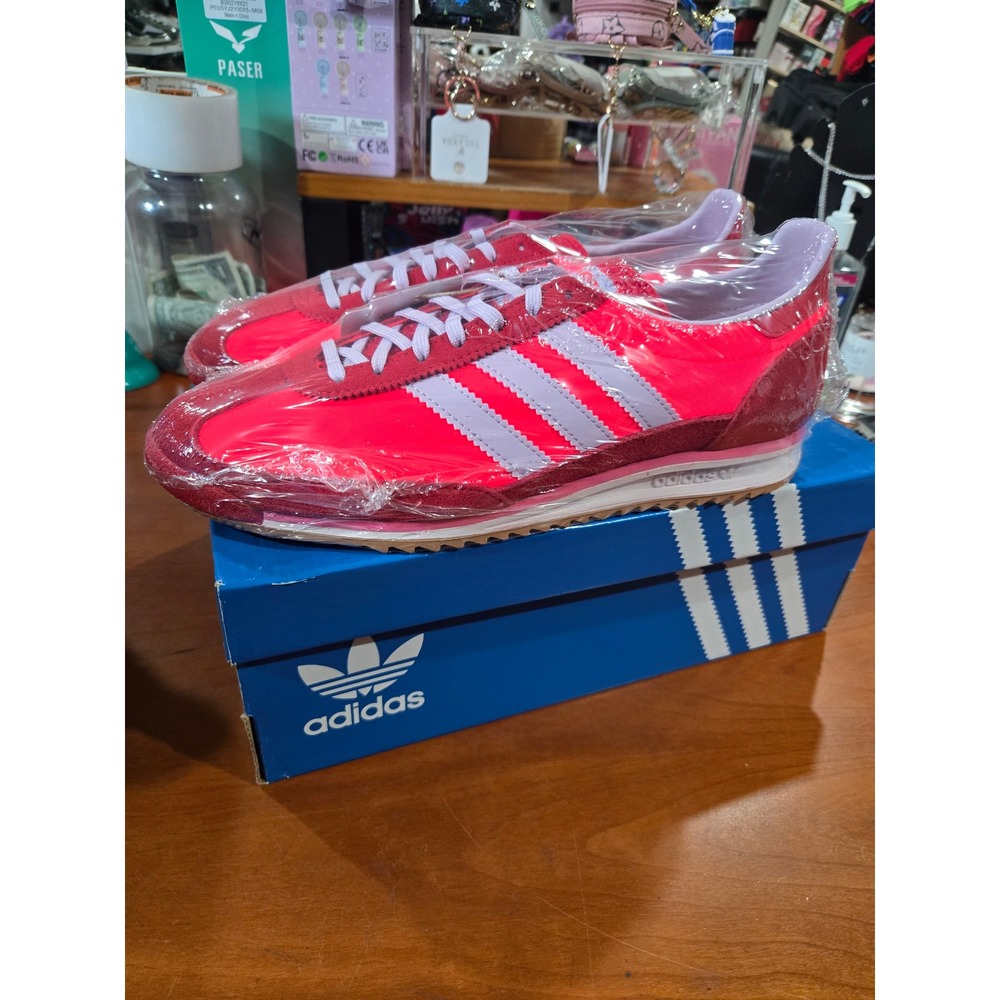 Adidas SL 72 OG W Solar Red Ice Lavender JH7392 Womens Size 9.5 Sneakers